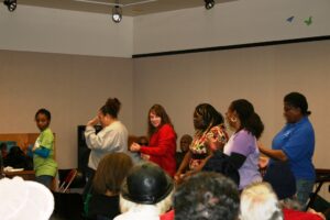 Illinois State University Students Meet Hungry Seniors at Thurgood Marshall Library