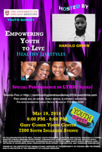 2016 Community Grand Rounds Youth Summit TODAY!