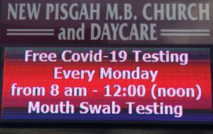 FREE Mouth Swab COVID Testing