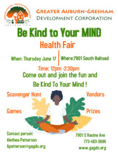 HEALTH FAIR: Be Kind To Your Mind
