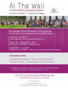 Summer Enrichment Program for 10th-11th Grade Minority Female Students