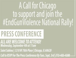 Press Conference Sept 4th #EndGunViolence