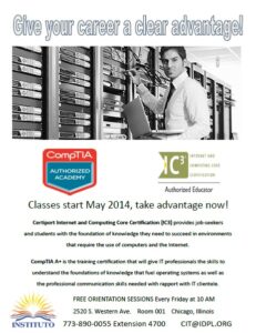 Instituto del Progreso Latino Offering Computer Certification Courses