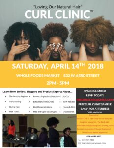 Loving Our Natural Hair Curl Clinic