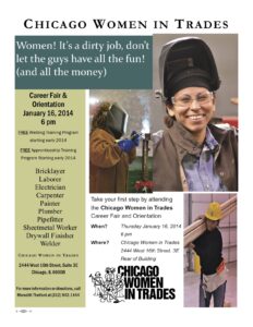 Chicago Women in Trades Career Fair 1/16