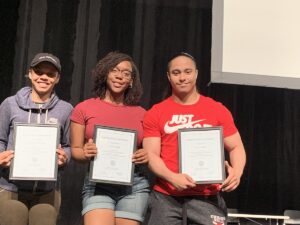 Wolverines were honored by the State of Illinois because of their academic excellence