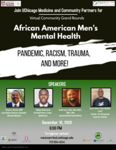 Virtual Community Grand Rounds about African American Men’s Mental Health