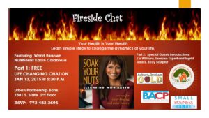 Community Fireside HEALTHY CHAT Series 2015!