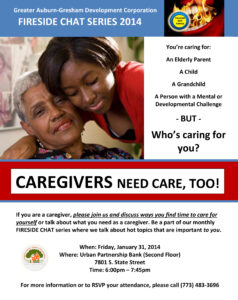 Community Chat: CAREGIVERS Need Care, Too!