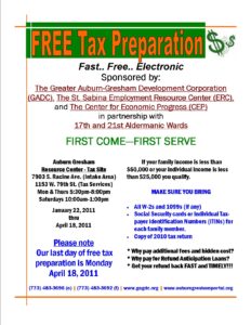 Free Tax Preparation
