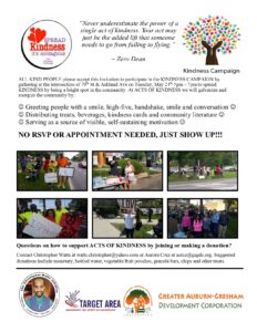 Spread KINDNESS CAMPAIGN It’s Contagious!