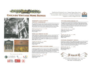 Neighborhood Housing Services’ Chicago Vintage Home Workshop Series