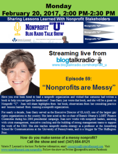 Nonprofits Are Messy on Nonprofit “U”