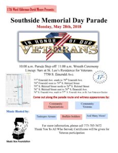17th Ward Alderman Honors Veterans During South Side Memorial Day Parade