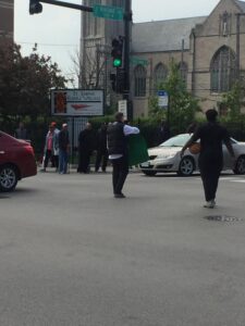 Father Pfleger celebrates birthday by standing on street asking Americans to put down guns
