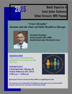“I Can’t Breathe” Racism and the State of Public Health in Chicago