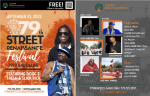 16th Annual 79th Street RenFest, Sept. 10th!