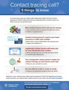 COVID-19 Contact Tracer Safety Tips!