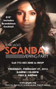 Community Scandal Viewing Party 2.27.14
