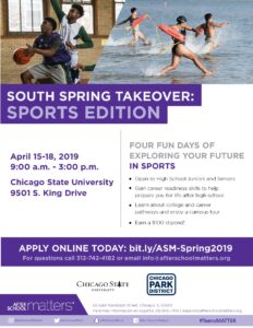 Spring Break Opportunity- HS Juniors and Seniors