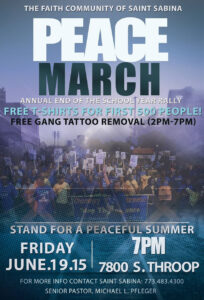 March for Peace, End of School Year Rally