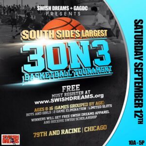 Southside’s largest 3 on 3 Basketball Tournament #79thStreetRenFest