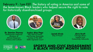 Sports and Civic Engagement: A Black History Month Series