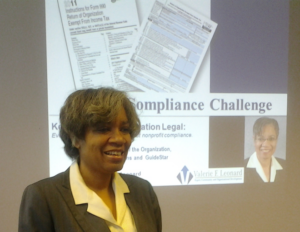Just Checking: Valerie F. Leonard Discusses How Nonprofits Can Maintain Tax-Exempt Status